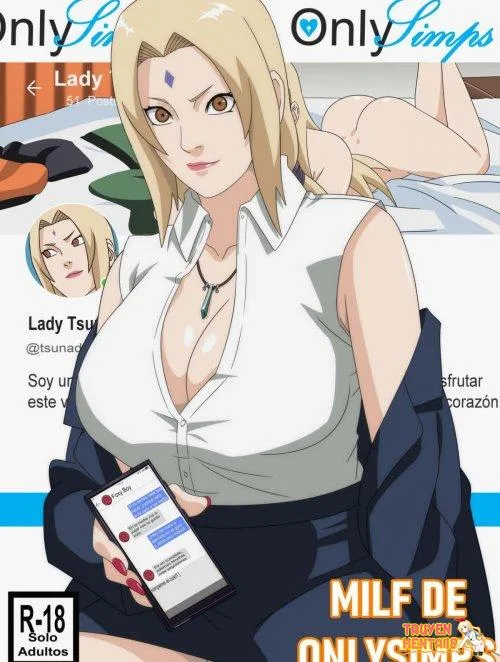 Bà Tsunade Bán Dâm Qua Mạng Với Naruto - Bìa truyện