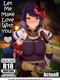 Let Me Make Love With You - Bìa truyện