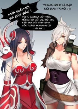 Lmht Hentai Riven Và Irrella Thử Nghiệm Độ Bền - Bìa truyện