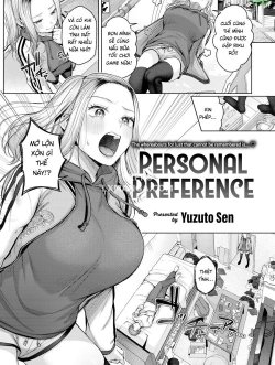 Personal Preference - Bìa truyện