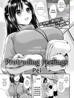 Protruding Feelings - Bìa truyện