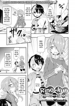 Rino-kun From Next Door - Bìa truyện