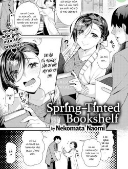 Spring-tinted Bookshelf - Bìa truyện