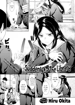 Suddenly In The Library - Bìa truyện