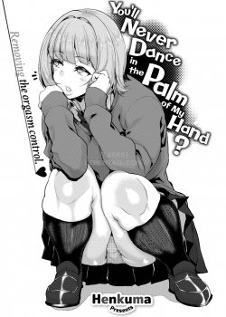 You’ll Never Dance In The Palm Of My Hand - Bìa truyện