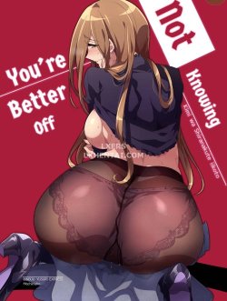 You’re Better Off Not Knowing - Bìa truyện