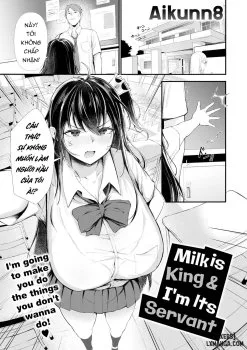 Milk Is King And I’m Its Servant - Bìa truyện
