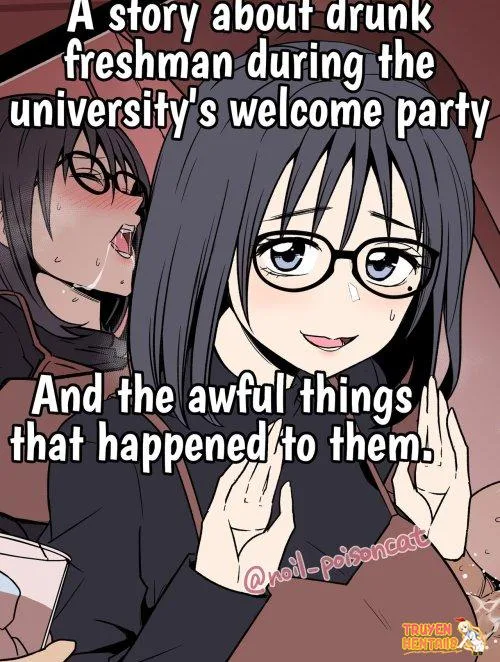 Bìa truyện Daigaku No Shinjin Kangeikai De Ichinensei O Yowasete Warui Koto O Suru Hanashi