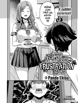 Come Vent Your Frustration On Me - Bìa truyện