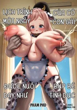 Lịch Trình Một Ngày Của Cô Con Gái Được Nuôi Dạy Như Búp Bê Tình Dục - Bìa truyện